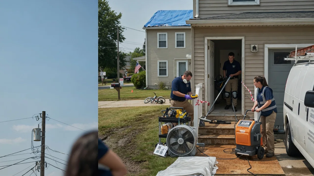 Water Damage Repair in Chico, TX near me